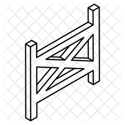 Fence  Icon