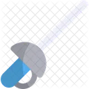 Fencing Olympic Sport Sword Icon