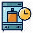 Fermentation Time Process Refrigerator Icon