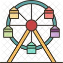 Ferris Wheel Ride Icon