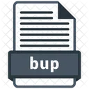 Bup Fichier Formats Icône