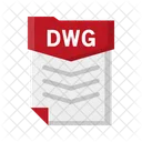 Fichier Dwg Document Icône