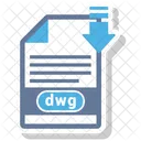 DWG Fichier Format Icône