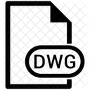 DWG Fichier Document Icône