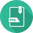 DWG Formats Fichier Icône