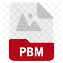 Pbm Fichier Format Icône