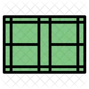 Field Court Badminton Court Symbol