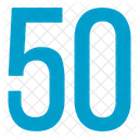 Fifty Numbers Icon