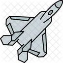 Fighter Jet Aircraft Army Jet Icon