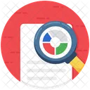 File Audit Document Checking Document Analysis Icon