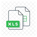 Xls File Report Icon