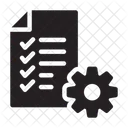 Checklist File Document Icon