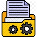 File Management Document Document Setting Icon