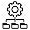 File Management Data Settings Icon