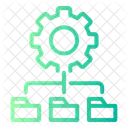 File Management Data Settings Icon
