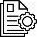 Processing File Setting Icon