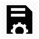 Processing File Setting Icon