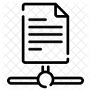 File Sharing Data Transfer Transfer Icon