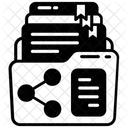 File Sharing File Transfer Ftp Icon