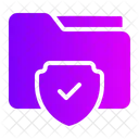 File Storage Documents Protected Icon