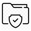 File Storage Documents Protected Icon