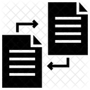 File Transfer Data Transfer Data Synchronization Icon