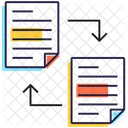 File Transfer Data Sharing Data Transfer Icon