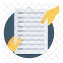 File Transfer Document Handling Papers Icon