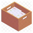 Files Drawer Office Drawer Files Box Icon