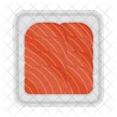 Comida Comida Salmon Icono