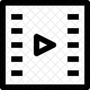 영화 스트립 사진 아이콘