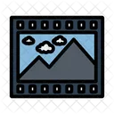 Film Strip  Icon