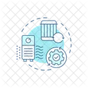 Filter Replacement Air Purifier Icon