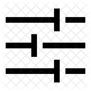 Interface Do Usuario Configuracao Equalizador Ícone