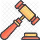 Finance Hammer Law Icon