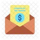 Iemail Receipt Doc Finance Receipt Email Receipt Mail Icon