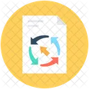 Financial Report Graphic Icon