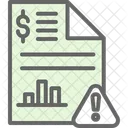 Financial Graph Investment Icon