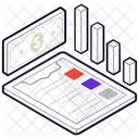 Statistics Data Analysis Business Analysis Icon