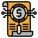 Financial Analysis  Icon