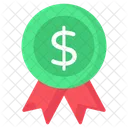 Financial Badge Dollar Badge Currency Badge Icon