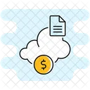 Financial Data Report Graph Icon