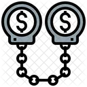 Financial Handcuffs  Icon