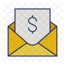 Financial Mail Financial Email Finance Mail Icon