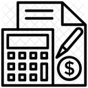 Finance Management Financial Calculation Budget Icon