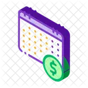 Financial Coin Dollar Icon