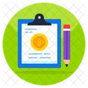 Financial Plan  Icon