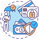 Financial privacy  Icon