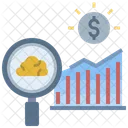 Financial Profit Financial Benefits Money Search Icon