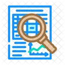 Financial Research Business Research Research Icon